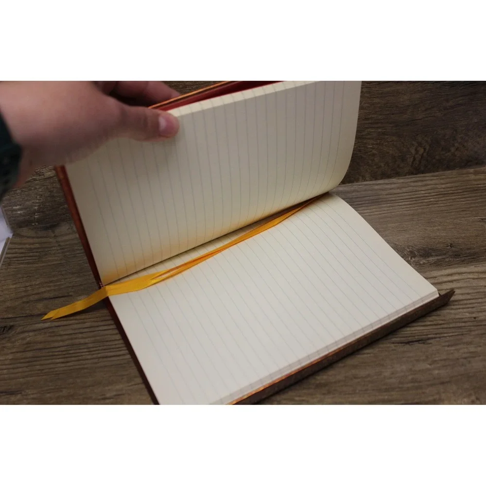 Flame Tree Notebook metal foiled lined journal‎ Golden Buddha